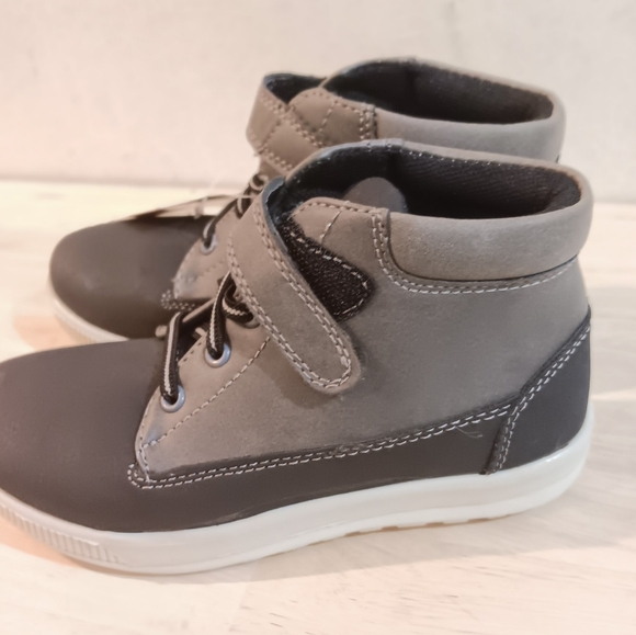 Deer Stags Kids' Niles Hybrid Fashion Sneaker Boot in Black Grey - Picture 3 of 7